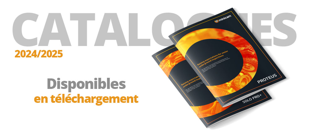 catalogue 2024 2025 caméra d'inspection vidéo MinICam sewerdev