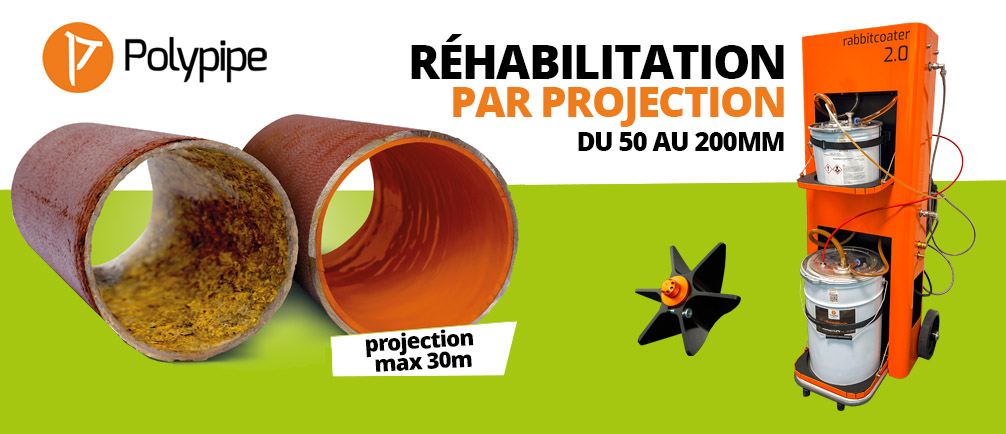 distribution polypipe en France votre partenaire rabbit coater sewerdev