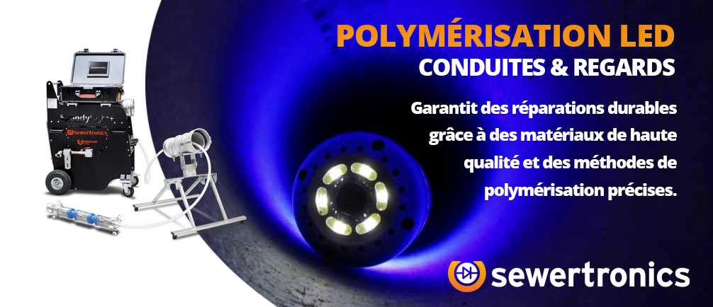 sewertronics nouveau fournisseur FRANCE sewerdev stock résine et gaine