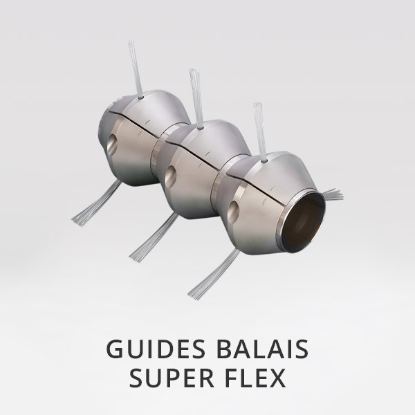 robot fraisage DC guides balais SUPER FLEX